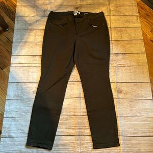 Sonoma Skinny Jeans Size 14 Dark Green